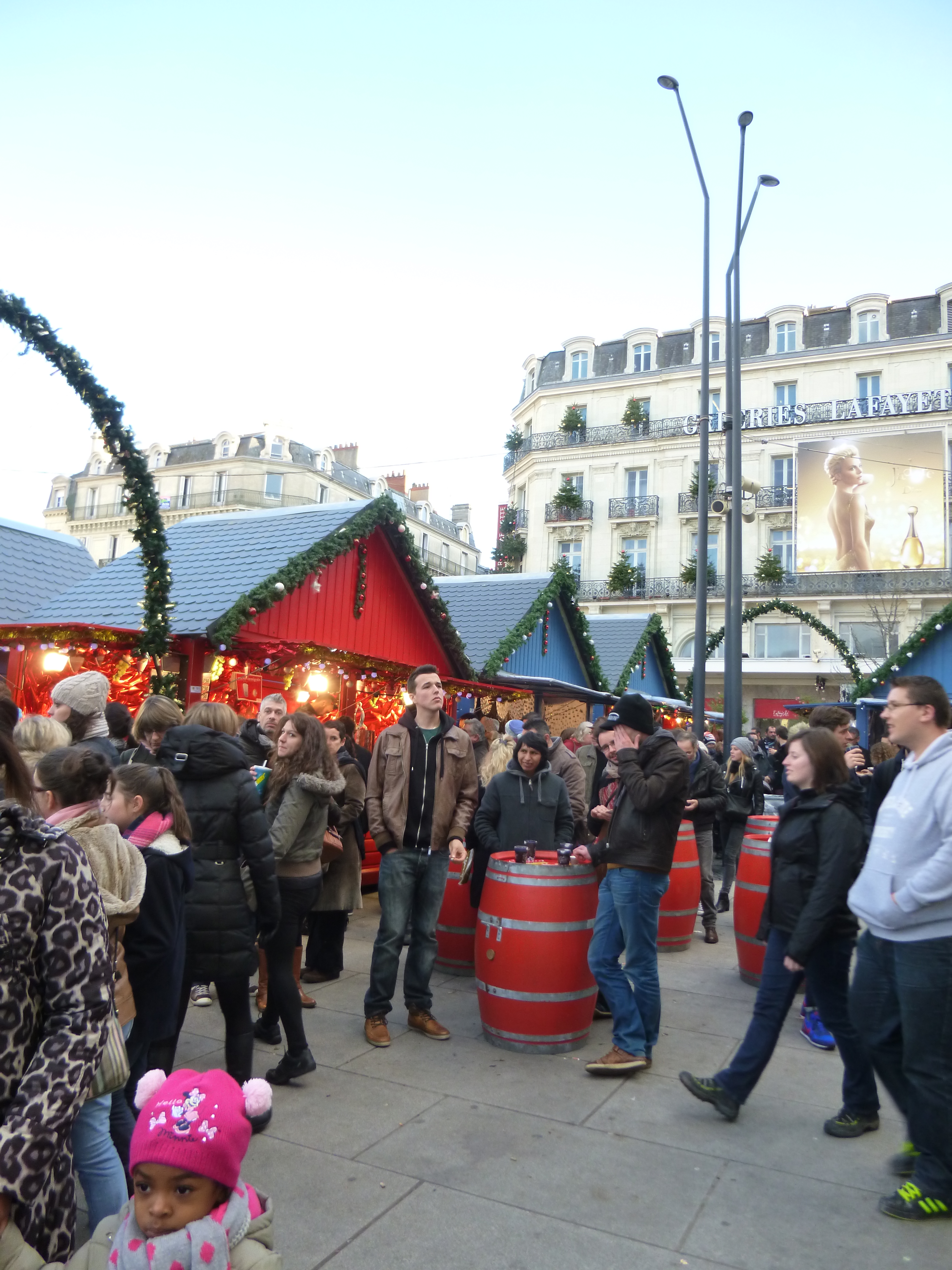 Convivialité autour d'un vin chaud